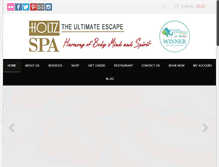 Tablet Screenshot of holtzspa.com